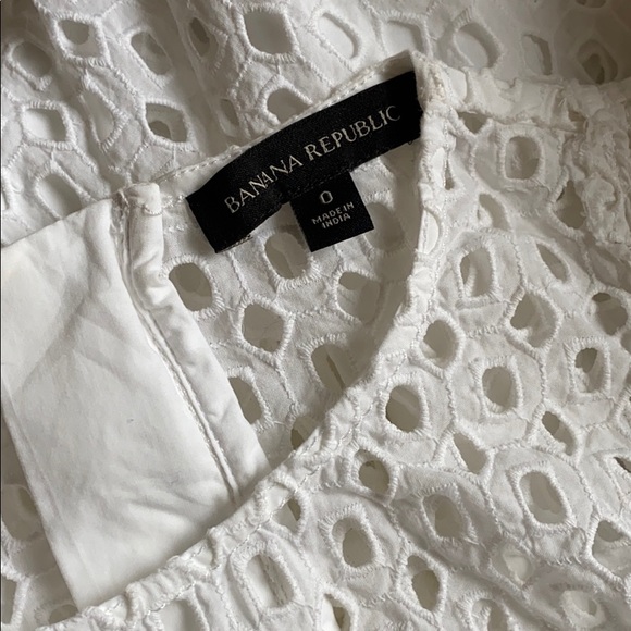 Banana Republic Dress White - Picture 6 of 7